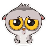 Bin the Lemur WhatsApp Sticker #26