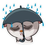 Bin the Lemur WhatsApp Sticker #29