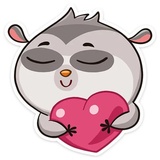 Bin the Lemur WhatsApp Sticker #5