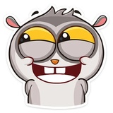 Bin the Lemur WhatsApp Sticker #8