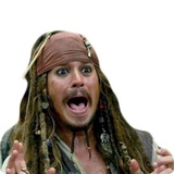 Jack Sparrow WhatsApp Sticker #21