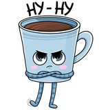 Cup of Coffee WhatsApp Sticker #3