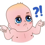 Baby Stickers WhatsApp Sticker #9