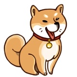 Shiba Inu WhatsApp Sticker #2