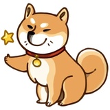 Shiba Inu WhatsApp Sticker #8