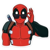 Deadpool New WhatsApp Sticker #23
