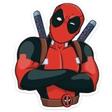 Deadpool Movie WhatsApp Sticker #13