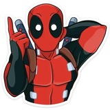 Deadpool Movie WhatsApp Sticker #14