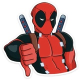 Deadpool Movie WhatsApp Sticker #15