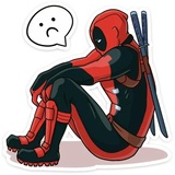 Deadpool Movie WhatsApp Sticker #16