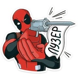 Deadpool Movie WhatsApp Sticker #22