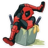Deadpool Movie WhatsApp Sticker #25