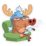 Deer WhatsApp Sticker #14