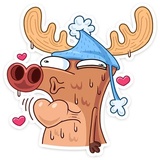 Deer WhatsApp Sticker #5