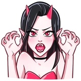 Demons emojis WhatsApp Sticker #16