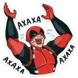 Deadpool Emojis WhatsApp Sticker #5