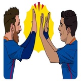 FC Barcelona 2017/18 WhatsApp Sticker #10