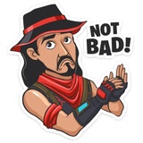 Fortnite classic WhatsApp Sticker #11