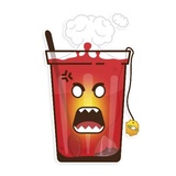 Funny Glass WhatsApp Sticker #8