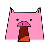 German the Pig WhatsApp Sticker #24