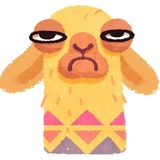 Hipster Llama WhatsApp Sticker #2