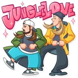 Jay and Silent Bob WhatsApp Sticker #20