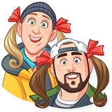 Jay and Silent Bob WhatsApp Sticker #21