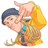 Jay and Silent Bob WhatsApp Sticker #25