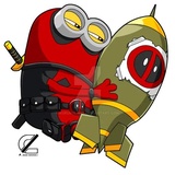 Deadpool Ft Lady WhatsApp Sticker #15