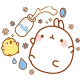 Molang WhatsApp Sticker #21