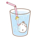 Molang WhatsApp Sticker #25