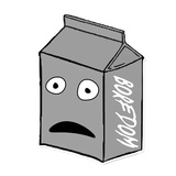 Milk Drop WhatsApp Sticker #2