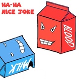 Milk Drop WhatsApp Sticker #4