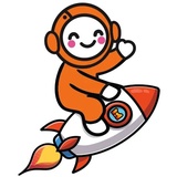 Mooney The Astronaut WhatsApp Sticker #16