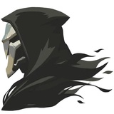 Overwatch Reaper Spray WhatsApp Sticker #24