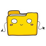 Windows Folder Icon WhatsApp Sticker #2