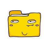 Windows Folder Icon WhatsApp Sticker #23