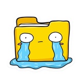 Windows Folder Icon WhatsApp Sticker #5
