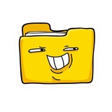 Windows Folder Icon WhatsApp Sticker #7