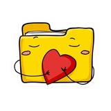 Windows Folder Icon WhatsApp Sticker #8