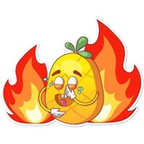 Mr. Pineapple WhatsApp Sticker #16