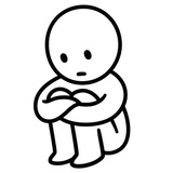 Sad Animations WhatsApp Sticker #16