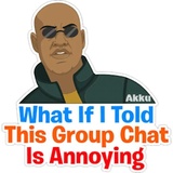 Group chat memes WhatsApp Sticker #7
