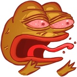 Sad Pepe WhatsApp Sticker #6