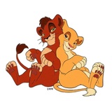Lion King Cartoon WhatsApp Sticker #5