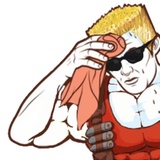 Sweating towel guy WhatsApp Sticker #5