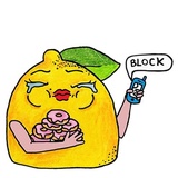 Juicy the Lemon WhatsApp Sticker #20