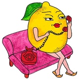 Juicy the Lemon WhatsApp Sticker #25