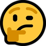 Thinking WhatsApp Sticker #18