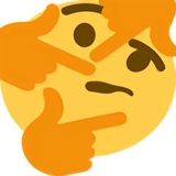 Thinking WhatsApp Sticker #26